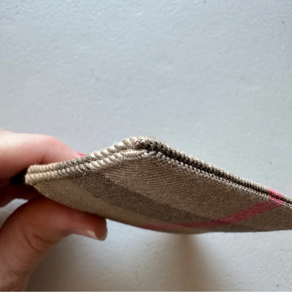 Burberry Sandon Card Holder Wallet in Tan Novacheck